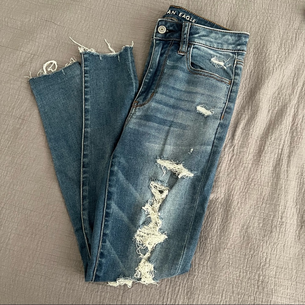 American Eagle Super High Rise Jeggings